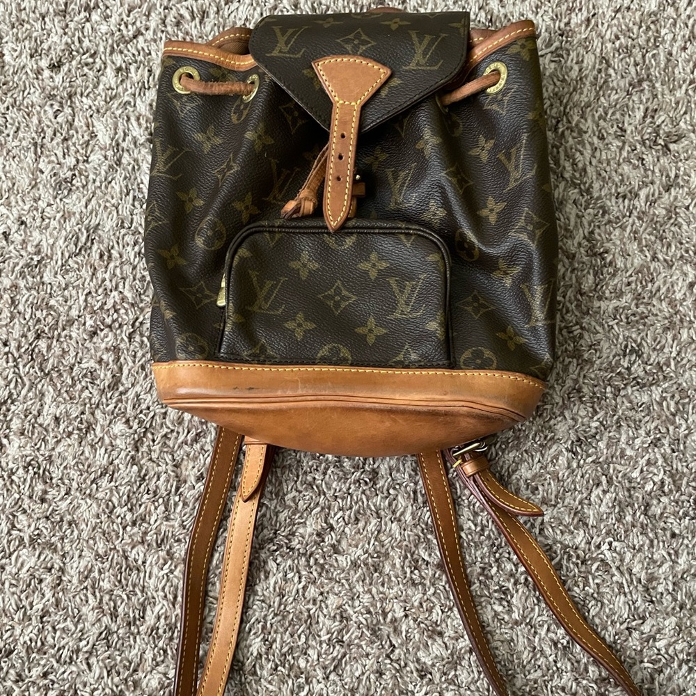 Louis Vuitton PM Montsouris Monogram mini backpack